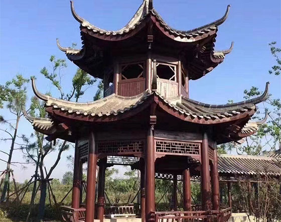 凉亭、防腐木凉亭、古建凉亭