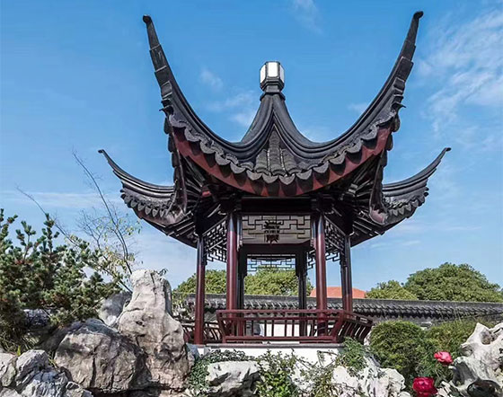 凉亭、防腐木凉亭、古建凉亭