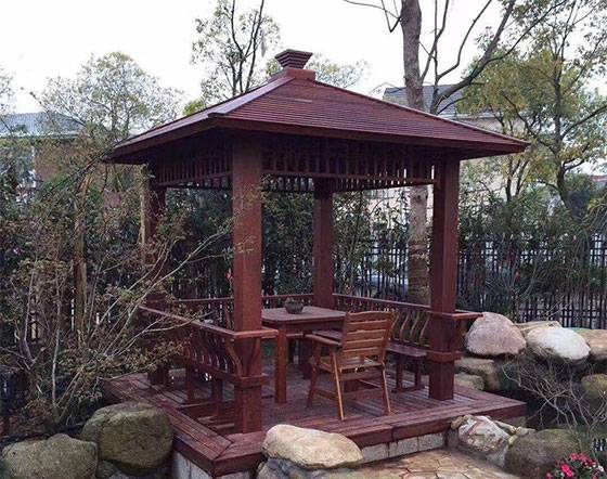 凉亭、防腐木凉亭、古建凉亭