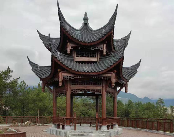 凉亭、防腐木凉亭、古建凉亭