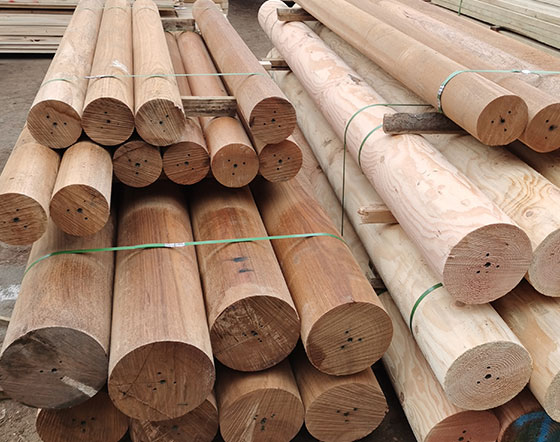 原木、圆木