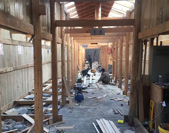 廊架、木长廊、防腐木走廊