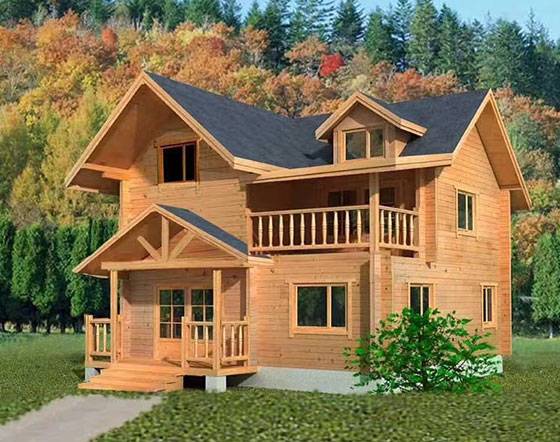 木屋、防腐木木屋