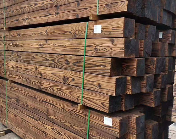 碳化木、炭化木