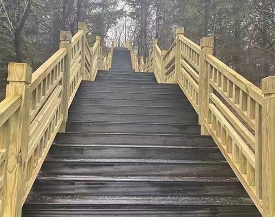 竹木地板、竹木栏杆