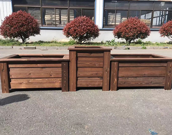 防腐木花箱